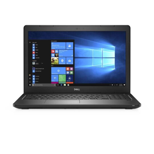 High-Performance Dell Latitude 3580 Laptop – Keyboard & Display Close-Up
